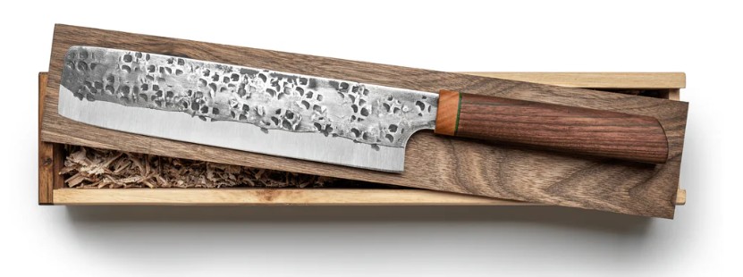 Fyreza Mes Sandvik Nakiri in houten box