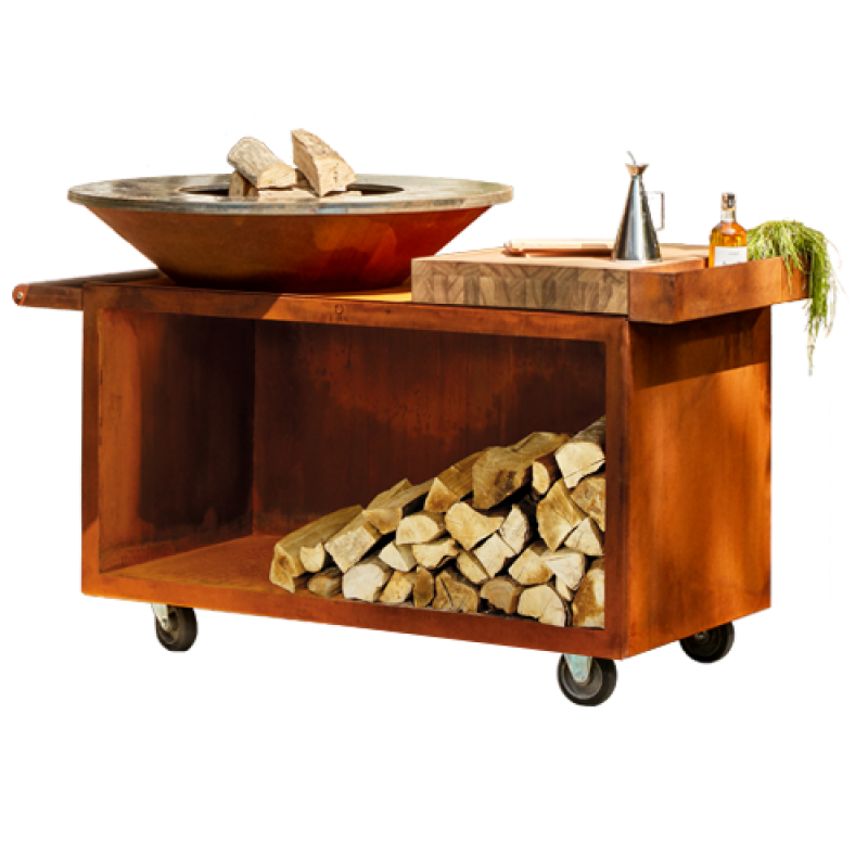 Ofyr Island Corten 100 PRO Teak Wood