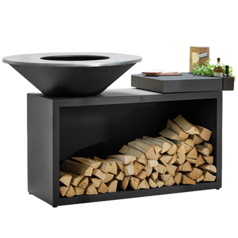OFYR Island Black 100 Ceramic Dark Grey