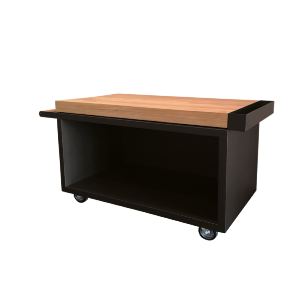 Mise en place table Black 135 PRO Teak Wood