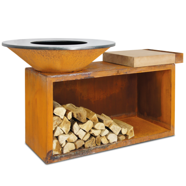 OFYR Island Corten 100 Teak Wood